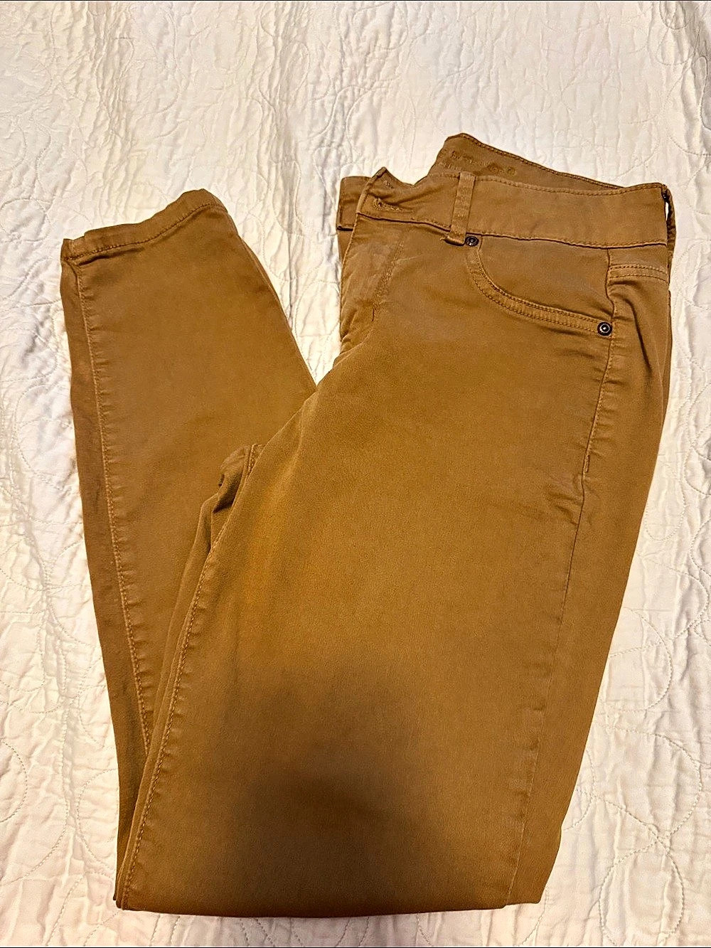 maurices Medium jeans by maurices high rise High Rise Skinny Pants mustard yello